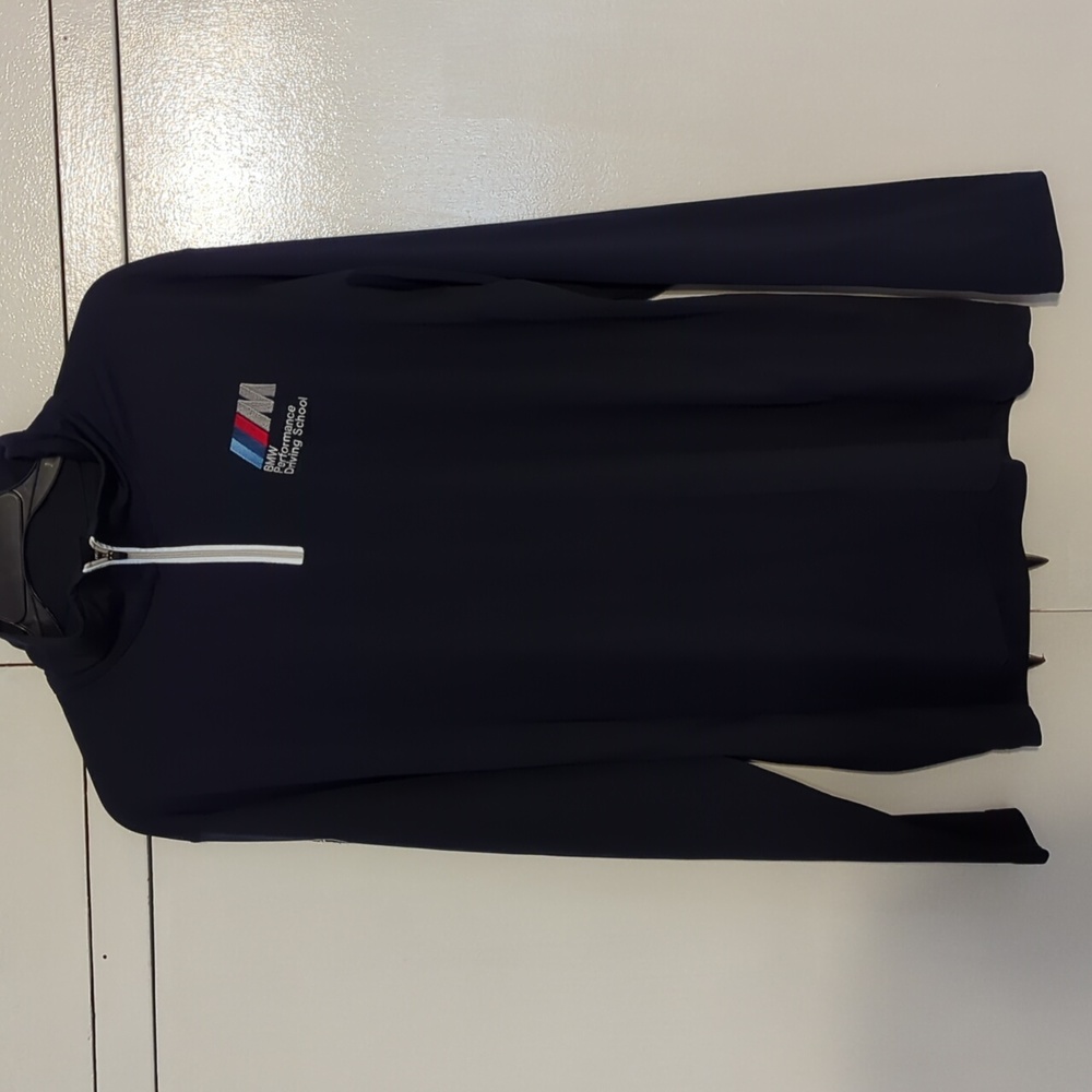 BMW Performance Driving School 1/4 Zip, Men's Medium, Dark Blue